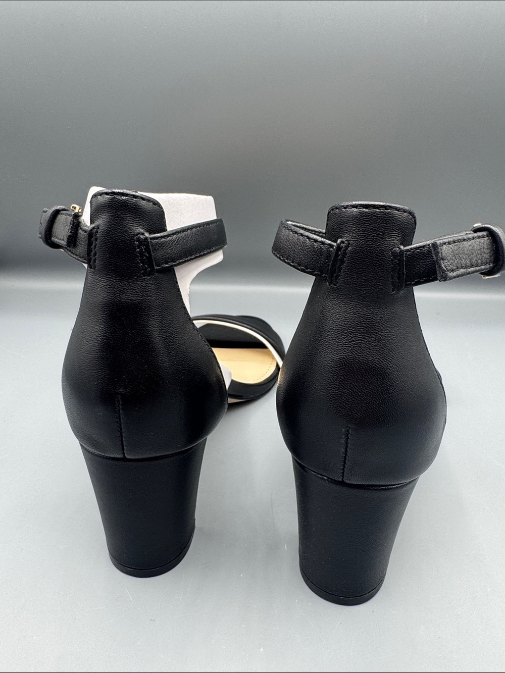 Nine West Women's Pruce High Block Heel Dress Sandals - Picture 3 of 4